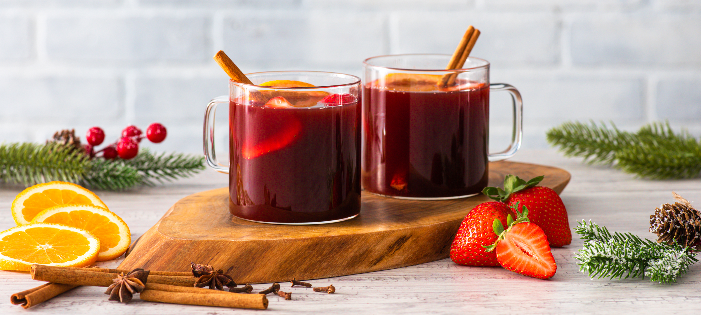 Mulled Strawberry Wine